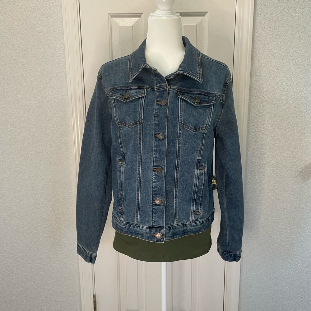 Time and Tru Jean Jacket Blue Denim